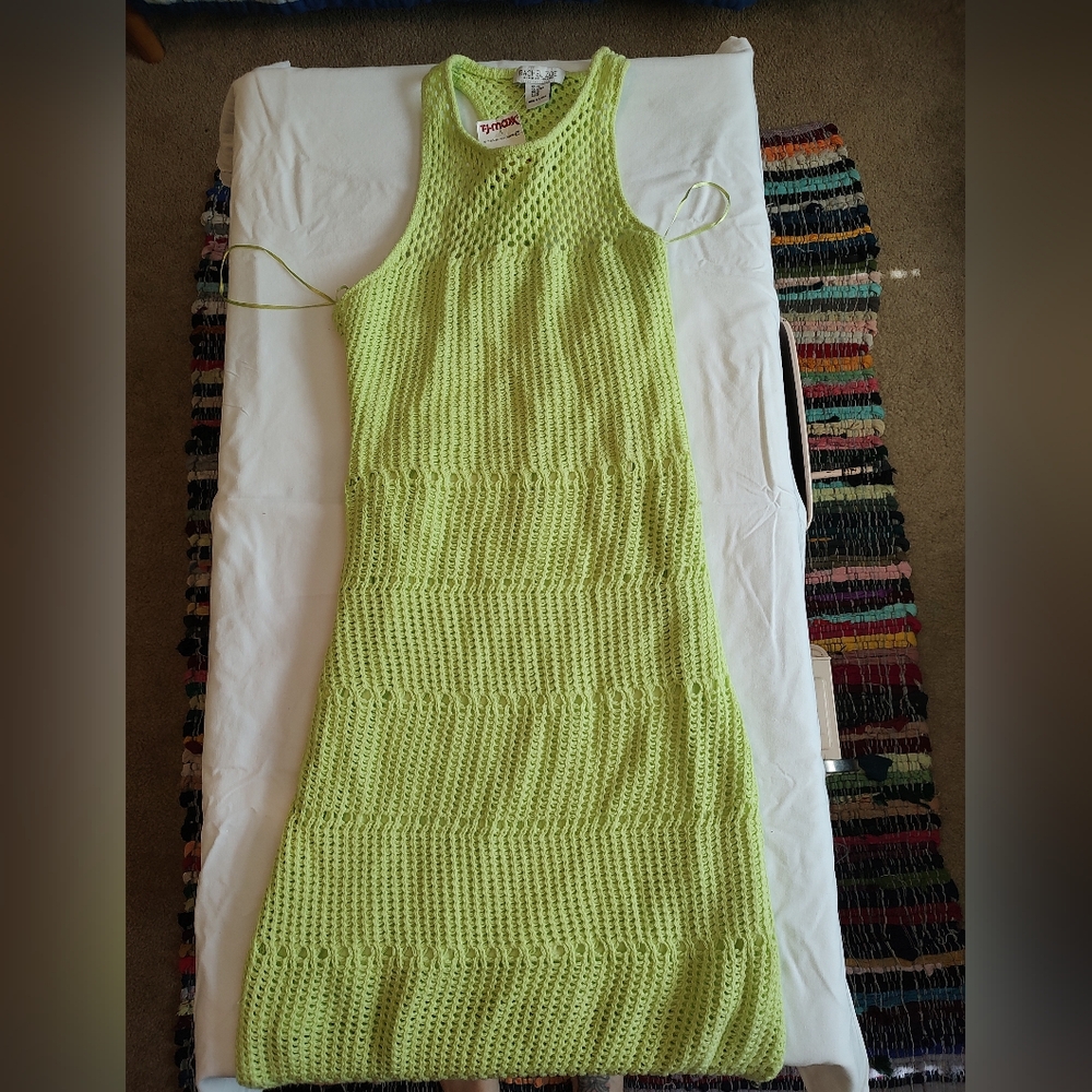 Rachel zoe Lime Green Maxi Dress